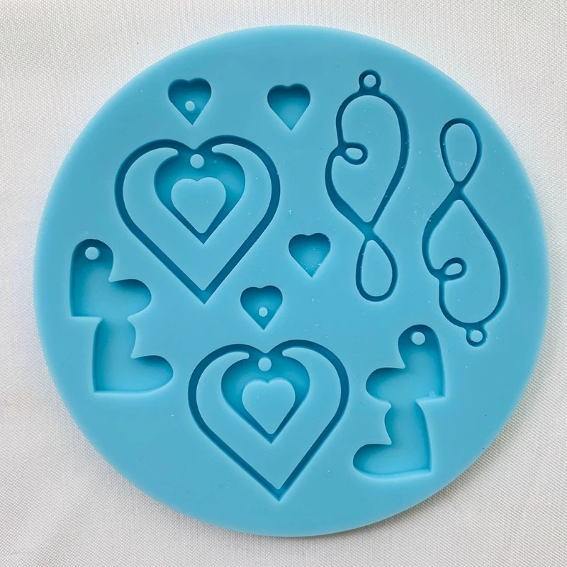 

Серьги-подвески N84D, силиконовая форма