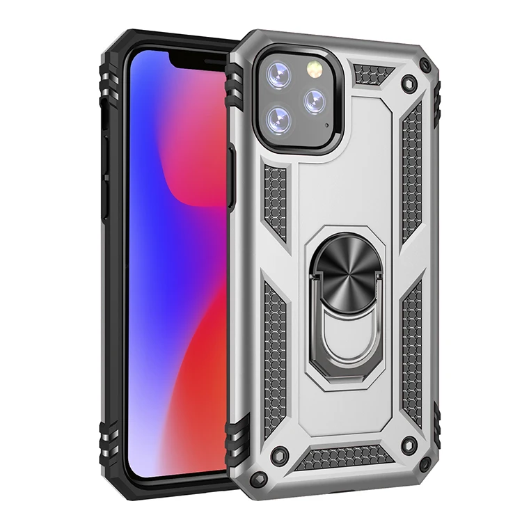 Противоударный чехол для iPhone 6, 6s, 7, 8 Plus, подставка, военная промышленность, силиконовый чехол для iPhone X, XS, XR, 11 Pro, Max, чехол для телефона