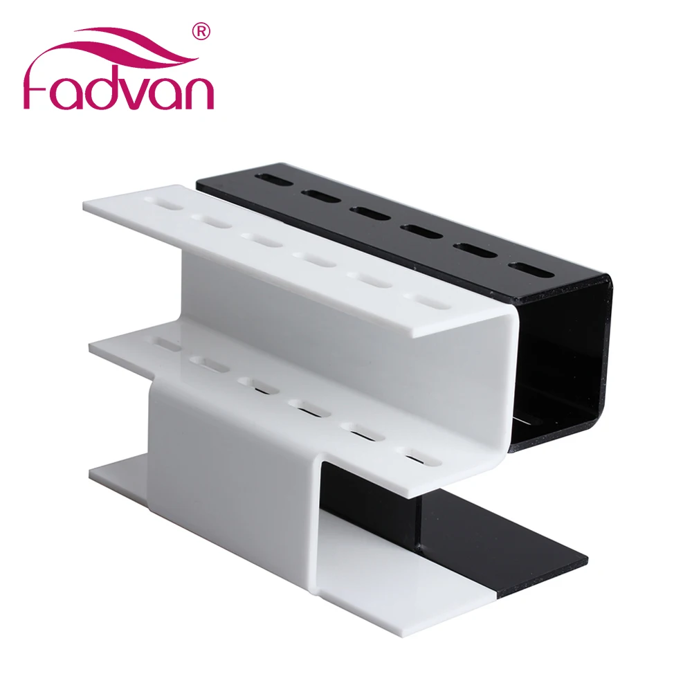 Акриловый Пинцет Fadvan удобный и прочный черный белый пинцет с 8 отверстиями для