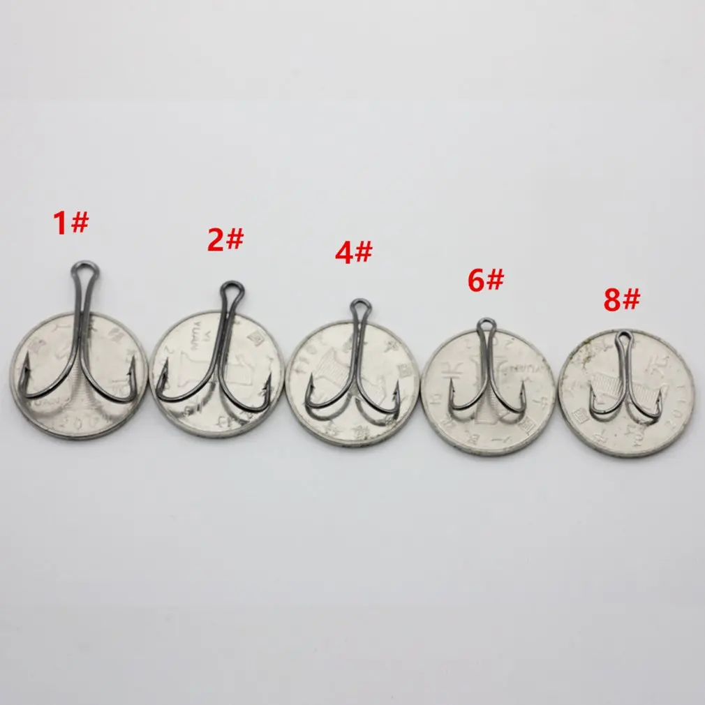 20 шт. прочные рыболовные крючки из углеродистой стали для ловли нахлыстом