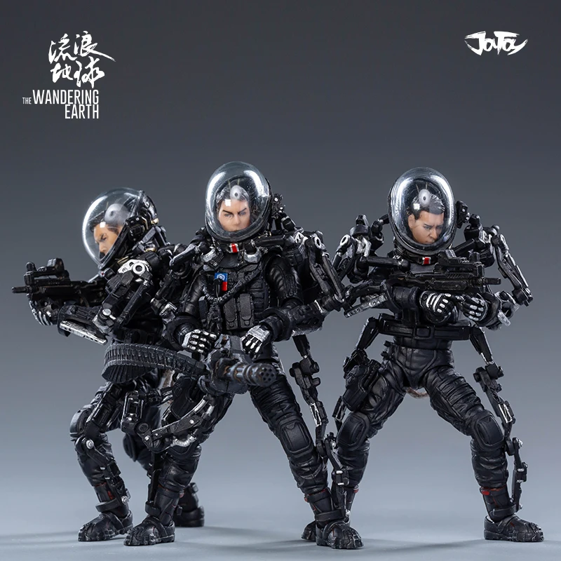 (3 шт./лот) JOYTOY 1/18 солдат китайской спасательной команды с экзоскелетным