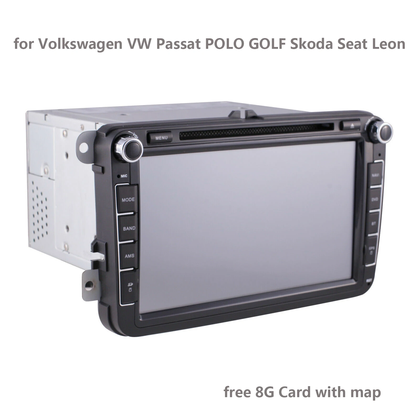 8 дюймов Автомобильный Mp5 DVD мультимедийный плеер Wince gps авто радио 2 Din USB для