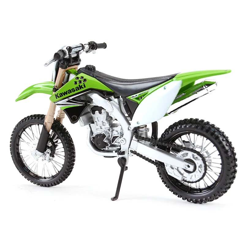 Maisto 1:12 Kawasaki KX 450F зеленый литья под давлением модель мотоцикла из сплава игрушка