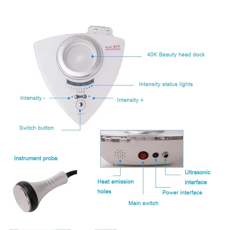 Аппарат для кавитации и похудения 40 К антицеллюлита снижение веса