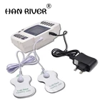 Бытовой Многофункциональный Цифровой Меридиан массажер импульсные поля шейный промежуточный массажер для тела