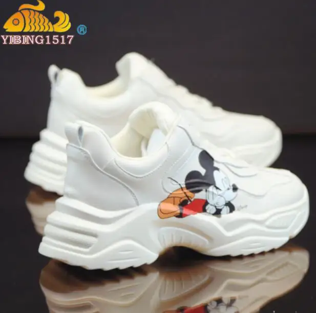 2020 Весенняя Повседневная обувь маленькие белые туфли из искусственной кожи