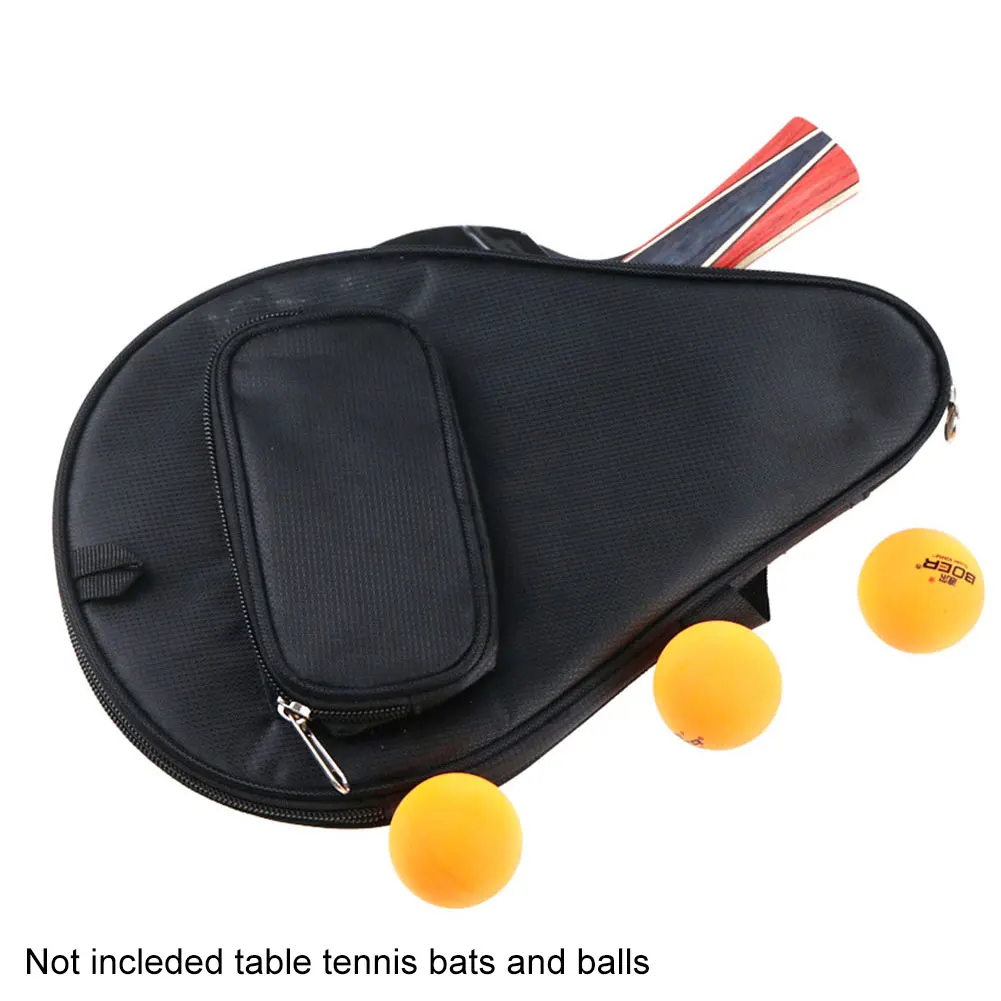 Oxford Cloth Protective Table Tennis Racket Bag Gourd Shape Pingpong Case Training Accessories Equipment Professional Waterproof | Спорт и