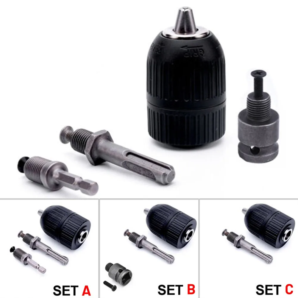 

Workshop Drill Chuck Black Classic Quick Change SDS Plus Shaft Three-jaw