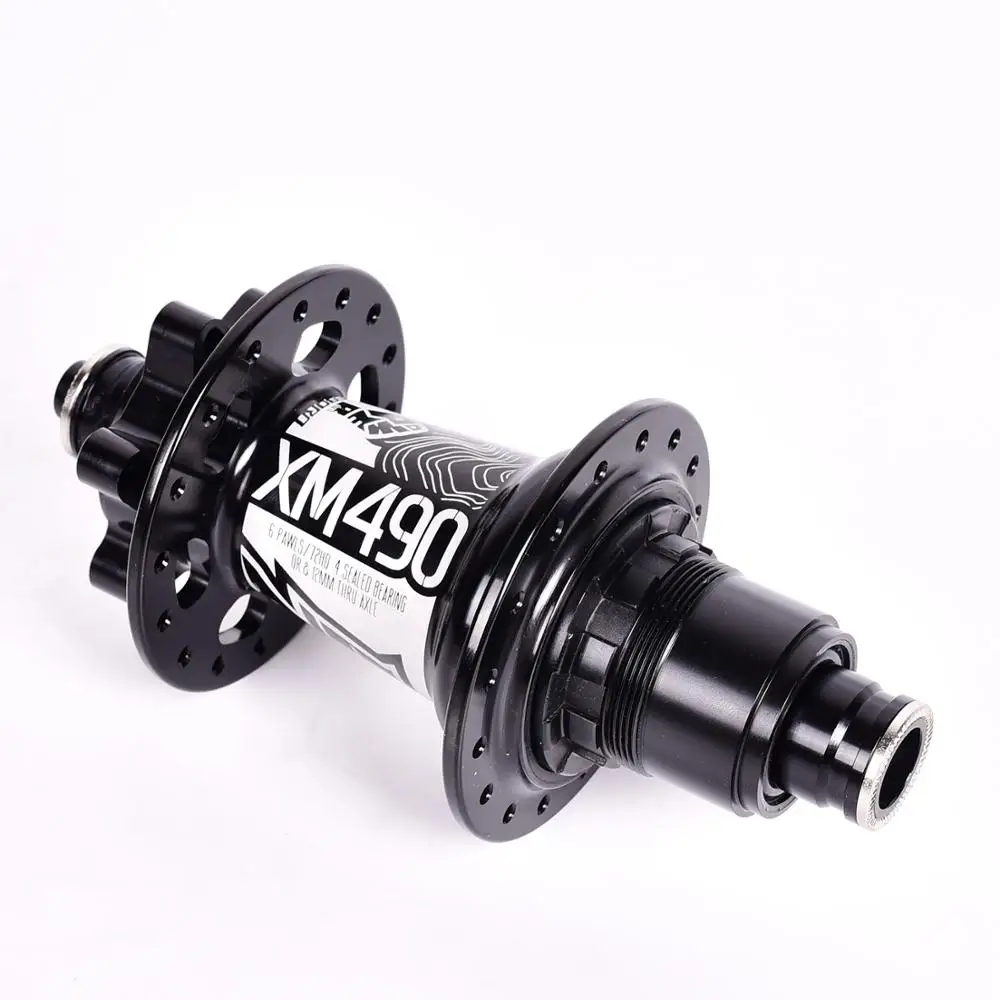Koozer XM490 велосипедная ступица XX1 XD Кассетный корпус ступицы герметичный 4 подшипника горный велосипед Задняя Ступица 10*135 мм QR 12*142 мм 28 32 36 отверстия - Цвет: XD BK 12x142mm 28H