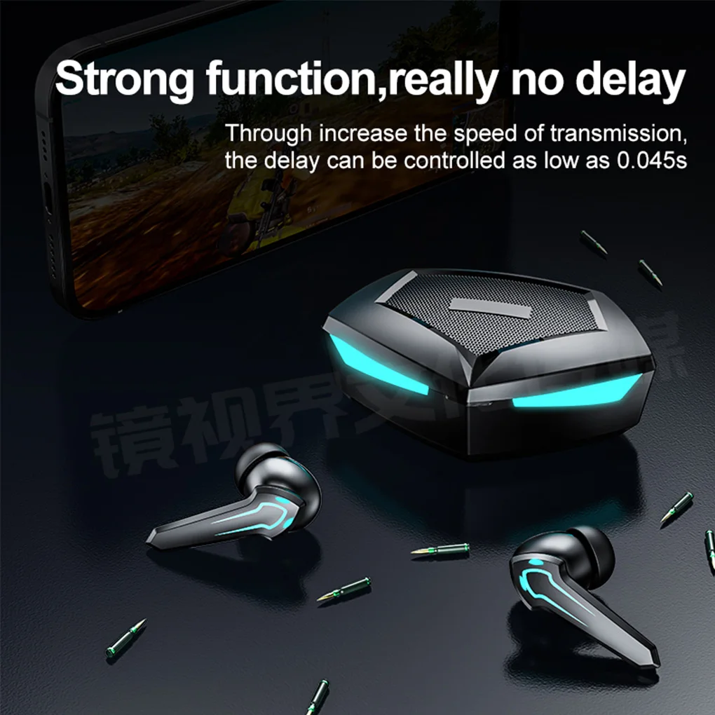 

Gaming Headset Wireless in Ear Headphones Bluetooth-compatible Hands-free Earbuds Gamer Earphone for Samsung for Xiaomi