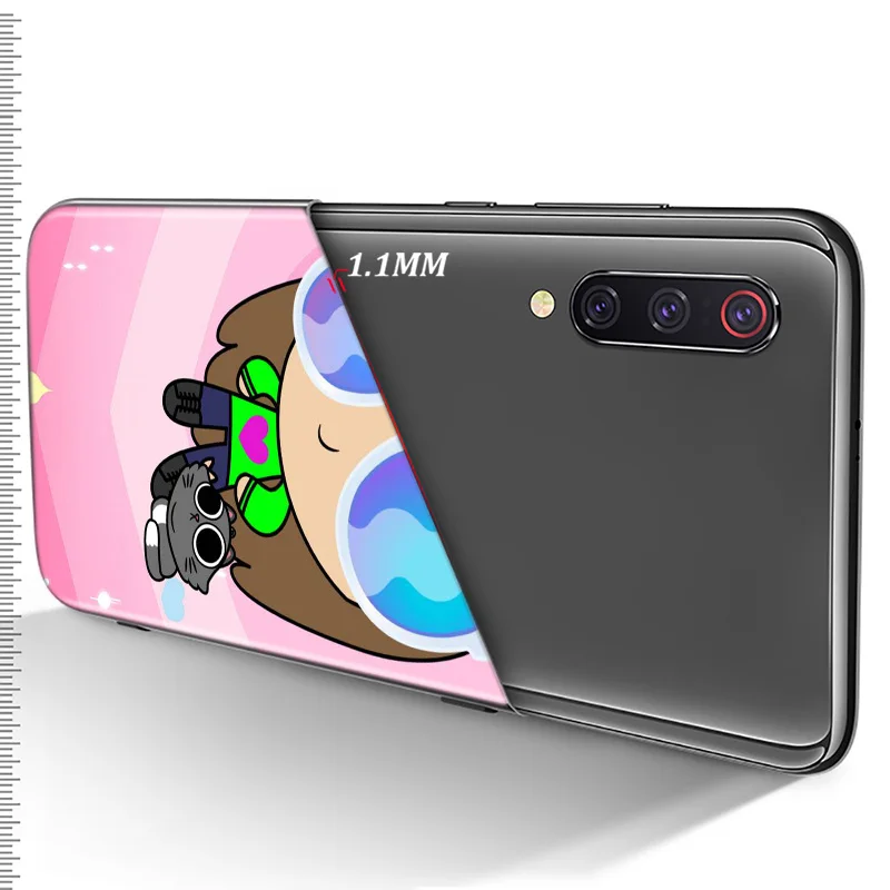 

Cartoon Cute little Policewoman For Xiaomi Mi 11 11i 10T Note 10 9T 9 SE 8 Lite Pro Ultra 5G TPU Silicone Black Phone Case