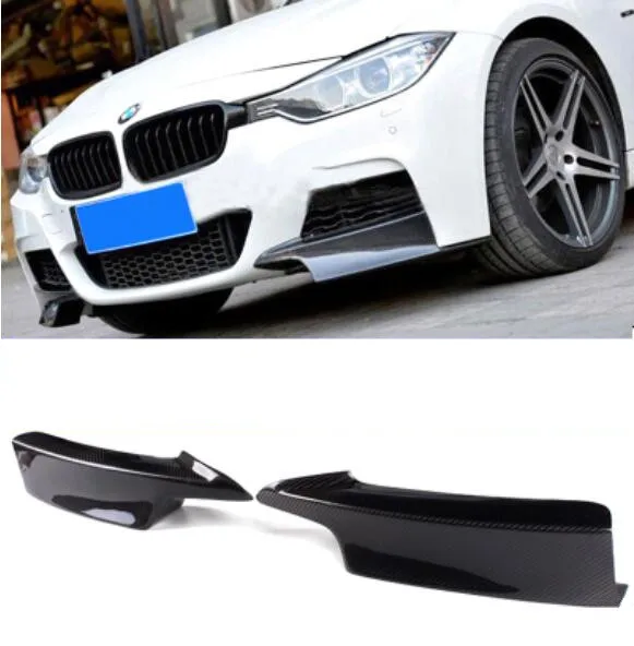 Автомобильный передний бампер из углеродного волокна спойлер разветвители