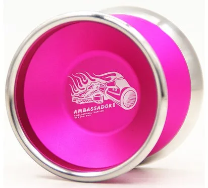 Новое поступление St. Ambassador2.0 YOYO сильная производительность 6061 сфера и нержавеющая сталь внешнее кольцо для профессионального соревнования 1A - Цвет: pink
