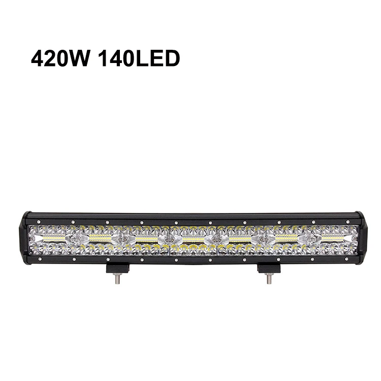 1PCS-420W-140LED Nlpearl светильник/рабочий светильник 4-32 дюймов светодиодный комбинированный светодиодный светильник для вождения для грузовиков внедорожный трактор 4x4 внедорожник ATV Лодка 12 В 24 В - Цвет: 1PCS-420W-140LED