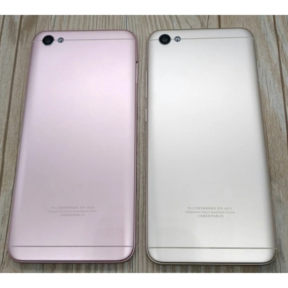 Задняя крышка для батареи Sinbeda Xiaomi MI Redmi Note 5A боковые клавиши + стеклянная задняя