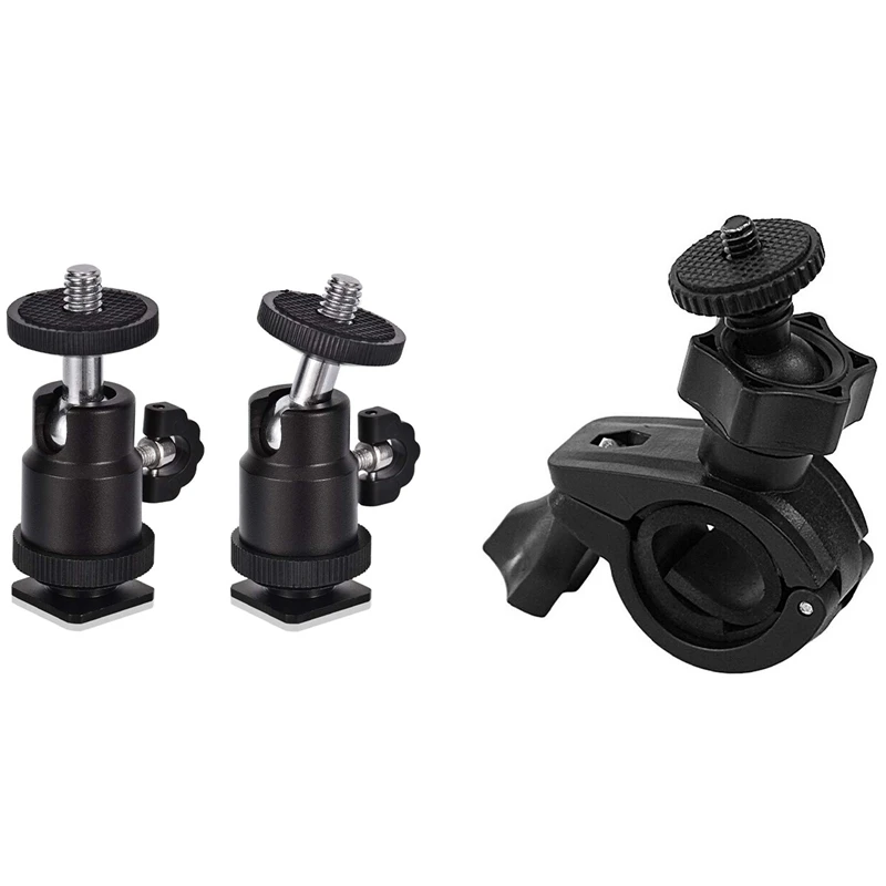 

Suction Cup For Mobius Action Cam Car Keys With ​2 Pcs Mini Ball Head With Hot Shoe Mount Adapter For Dslr Camera