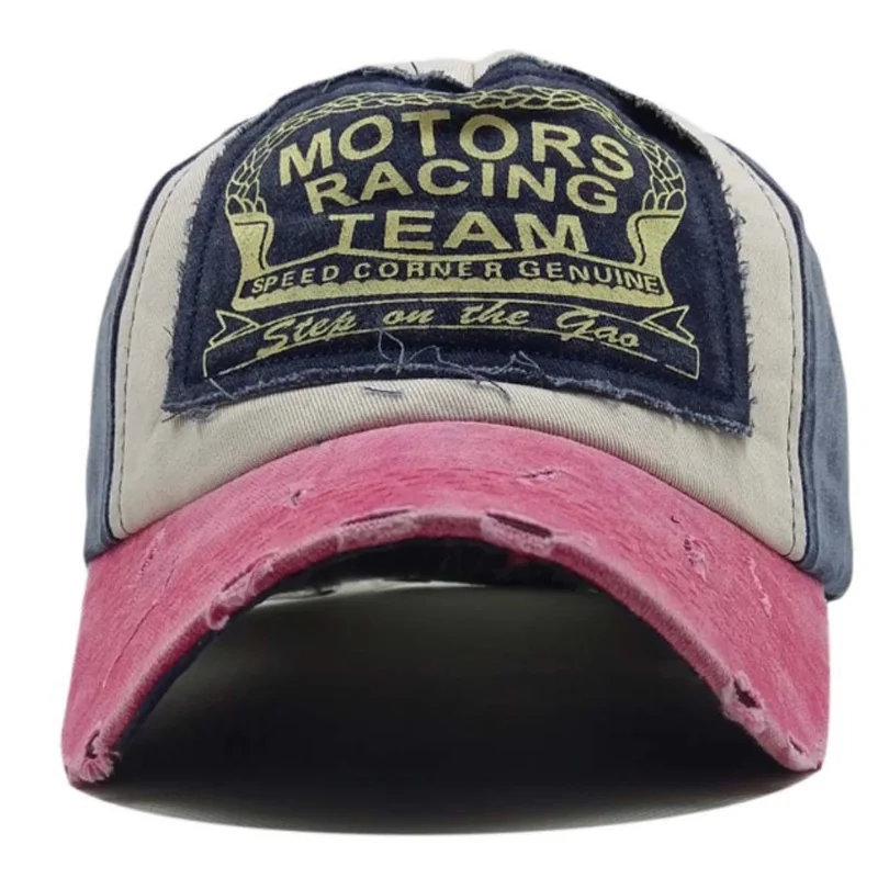 Бейсбольная кепка из промытого хлопка Snapback для мужчин и женщин в стиле ретро