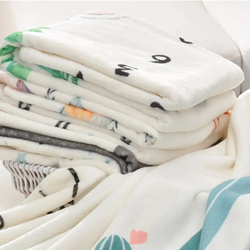 

Infant Monthly Record Growth Milestone Blanket Newborn Photography Props Cloth