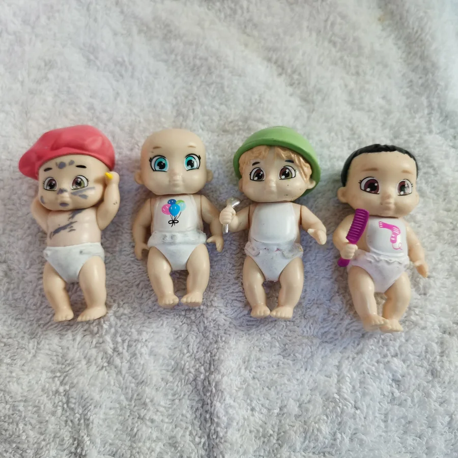 4X Headstart Baby Secrets действие обесцвечивание художника Epicure парикмахерские куклы 6 см 2 5