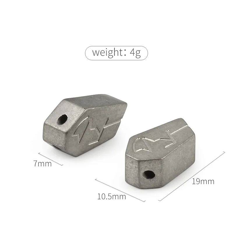 1 шт. грубая обработка титанового сплава Паракорд творческий нож бусины EDC DIY бусины