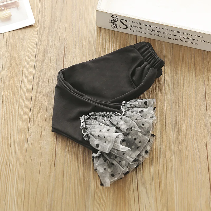 Шаровары для маленьких девочек джинсовая кружевная одежда джинсы штаны детские