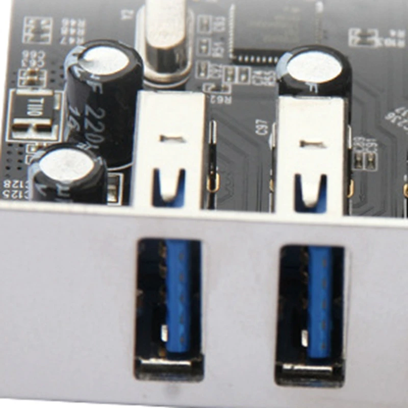 

USB 3.0 Expansion Card Independent 4-Channel USB3.0 Riser Card Full Speed 5GB/S PICE to USB3.0