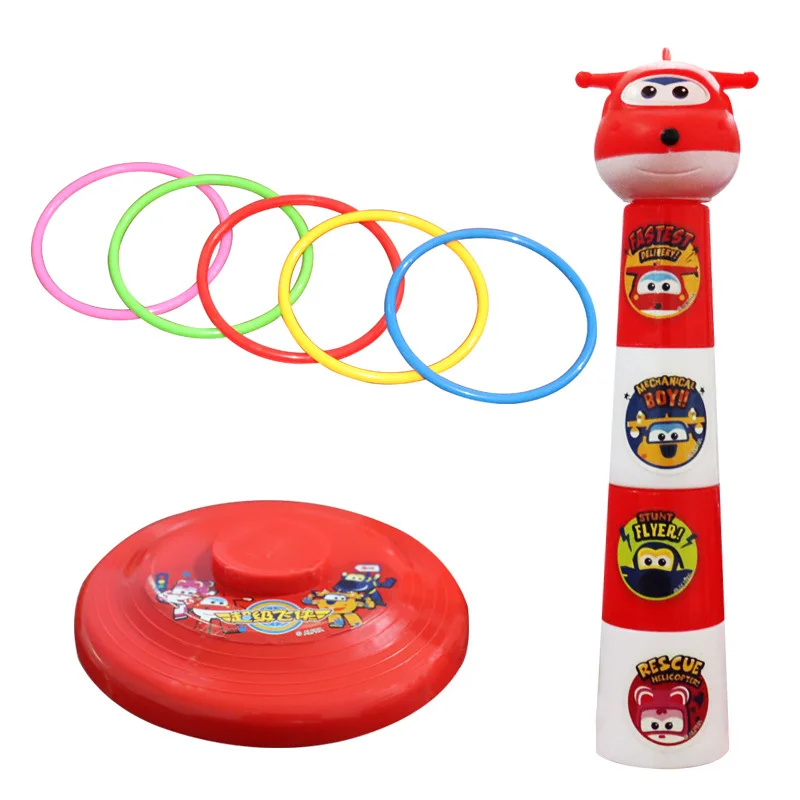 

Super Flying Man throws a plastic ring cast ring puzzle kindergarten indoor children outdoor throwing game toys.