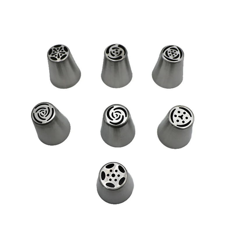 Русская обледенительная насадка для пирожных из нержавеющей стали украшения