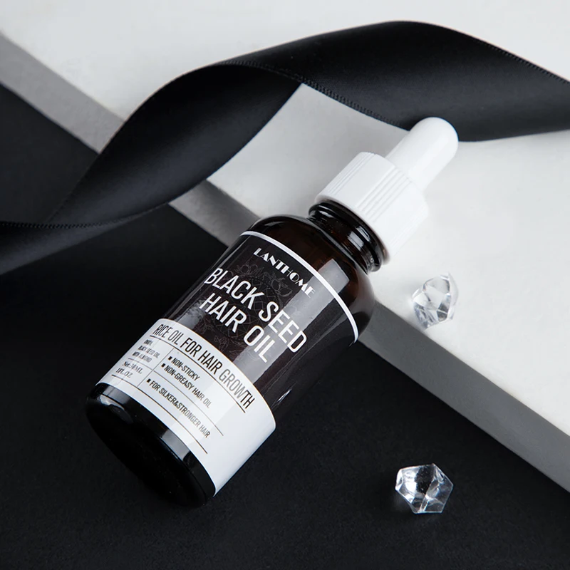 Lanthome Сыворотка для волос с черным рисом-Съемная масло против выпадения уход за