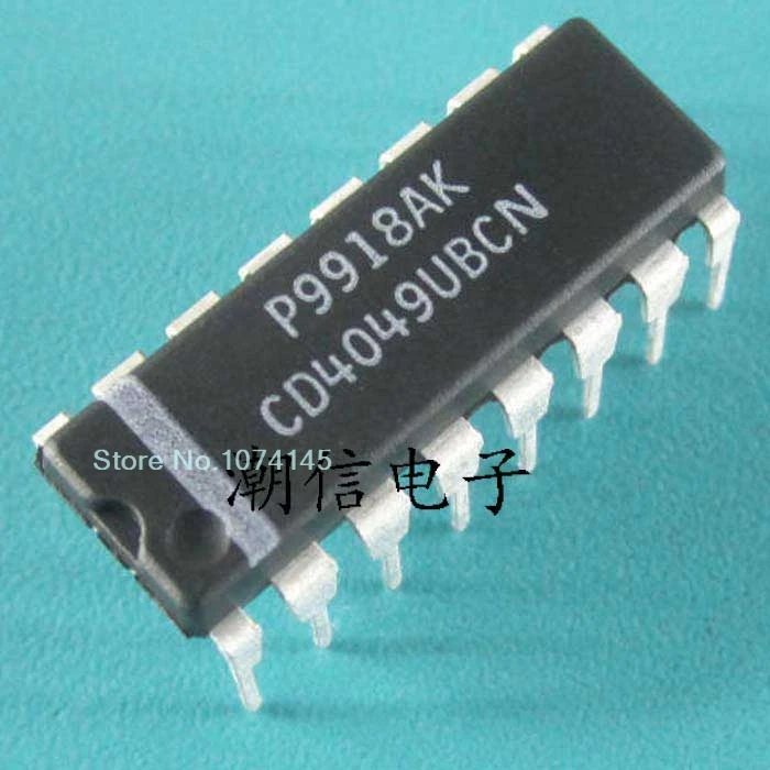 

10 шт./лот cd4049unl DIP-16