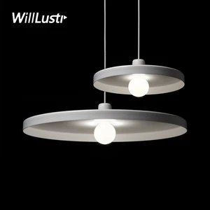 Подвесной светильник tossB, в бельгийском стиле, белого и черного цветов