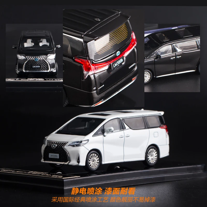 

GCD 1:64 Lexus LM300H Hybrid MPV Limited Collector Edition Metal Diecast Model Toy Gift