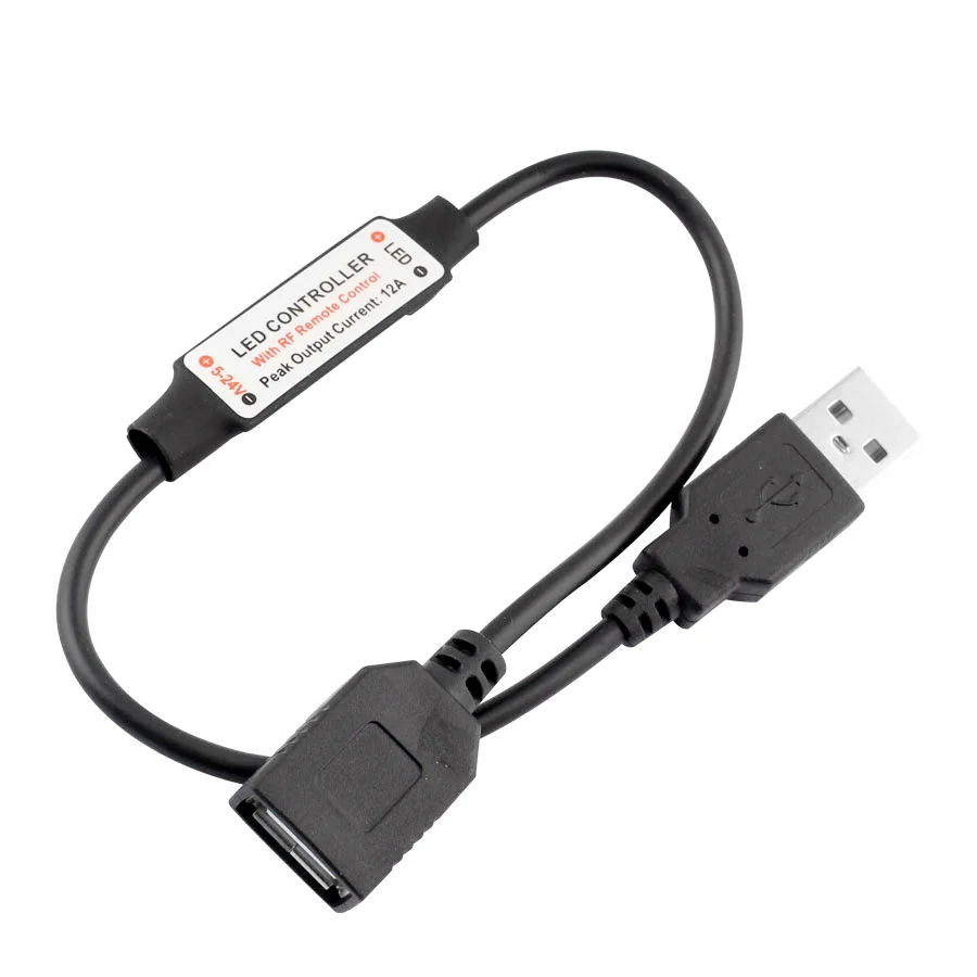 Пульт дистанционного управления с 11 клавишами USB RF для светодиодной ленты мини