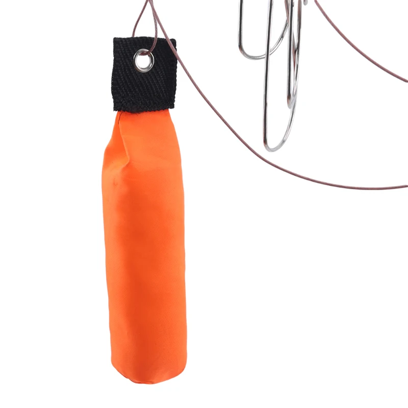 

Hot High Quality Fishing Ropes 5m Fishing Lock Buckle Stainless Steel Live Belt Float Fish Stringer Fishing Rope Accessories