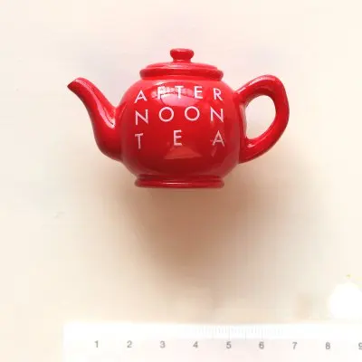 red tea Еда моделирование холодильник магнит яйцо торт пиво пончики хлеб высокое качество - Цвет: red tea