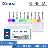 xcan pcb drill bit 2 1 3 0mm set pcb circuit board gun drill bit carbide drill bit drilling tools