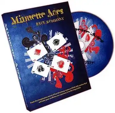 

Minuette Aces by Paul Romhany Magic tricks
