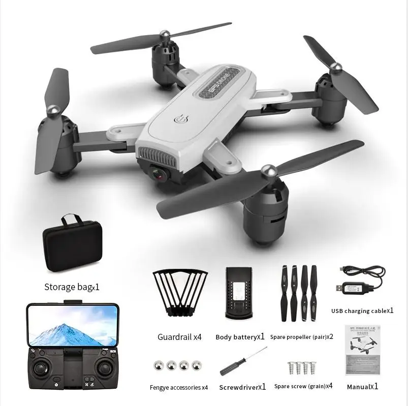 ZD8 RC Drone One Key Return GPS ударопрочный регулируемый широкий угол складной Wi-Fi с камерой 4K