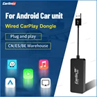 Проводной ключ Carlinkit для Apple, CarPlay, Android, автоматический ключ Carplay для экрана системы Android, поддержка MirrorLink, IOS 14, музыка