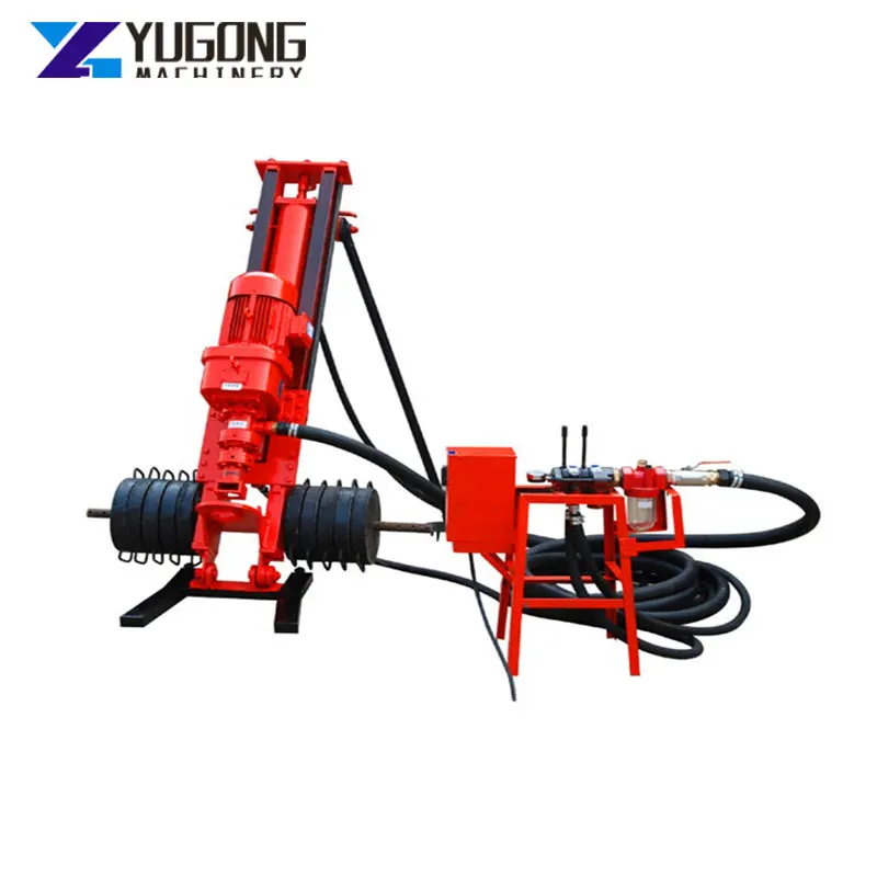 YGD-70 Portable Open-Air Blasting Hole DTH Drilling Rig Electric Borehole Drill Machinery for Construction Quarry Rock Blast | Инструменты