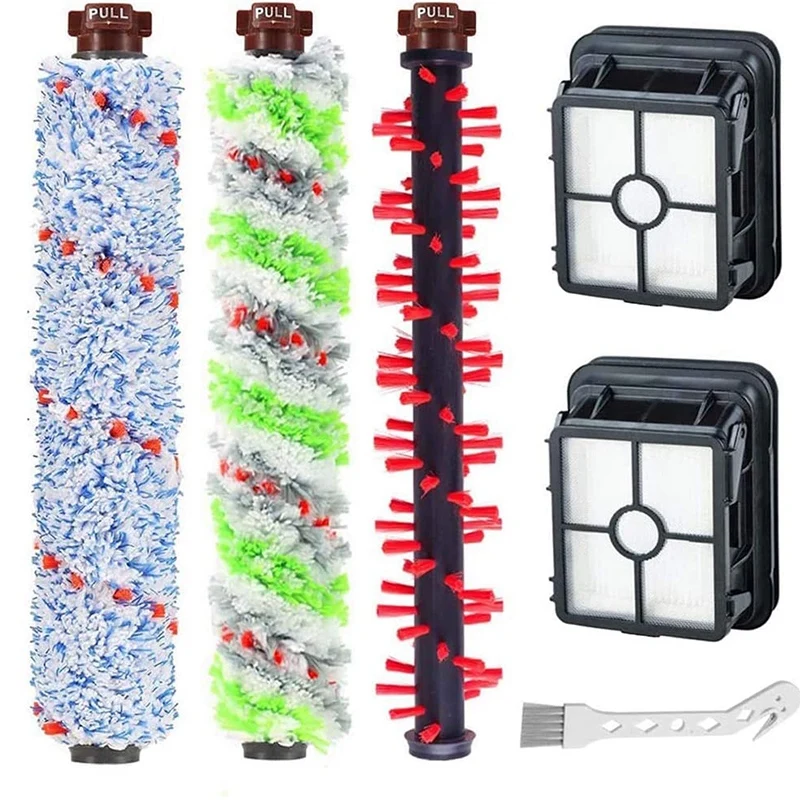 

Совместим с пылесосом Bissell 1866 CrossWave, щетка с несколькими поверхностями, рулон/Кисть для ковра и фильтр для пылесоса
