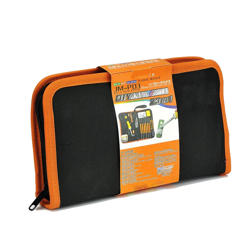 Электронная паяльная станция комплект ручных инструментов 17 шт. для сварки