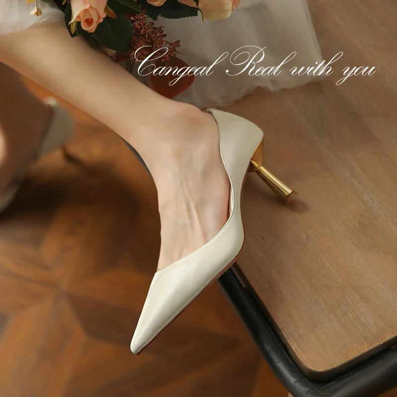 

Женские босоножки; Обувь из натуральной кожи размера плюс 22-25,5 см полный размер кожаных туфель с металлическим узором женская обувь на высо...