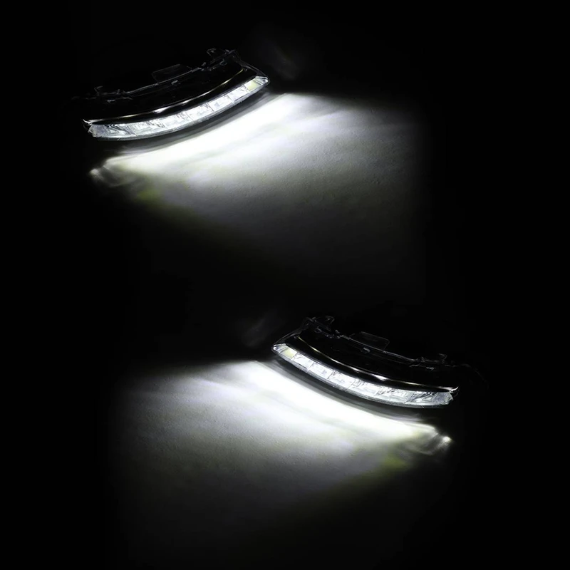 Автомобильный светодиодный DRL дневные ходовые огни Противотуманные фары для