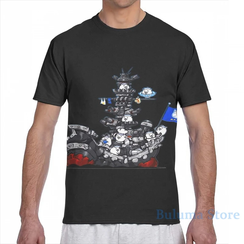 Футболка унисекс с принтом сражение кошек (10) | Мужская одежда