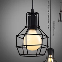 loft vintage hanging lamps industry pendant lights retro suspension kitchen restaurant light fixtures e27 lampshade