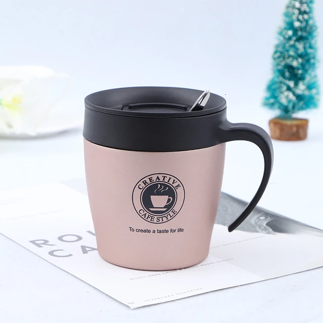 Модный Вакуумный Кофе-кружка с латте Раздвижной Тип герметичный чехол