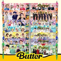 kpop bangtan boys new album butter ballpoint pen drawing brush stationery cosplay gift jungkook jk jimin suga fans collection