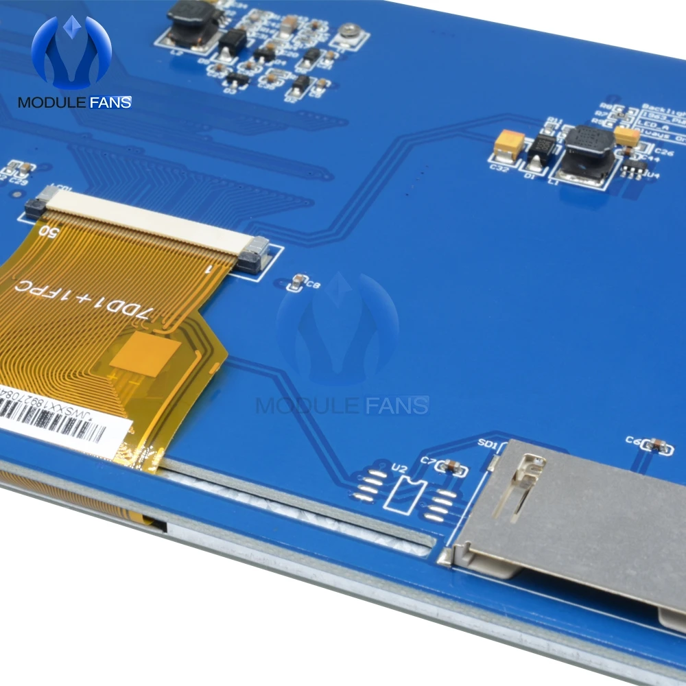 " дюймовый TFT ЖК-дисплей модуль 800x480 SSD1963 сенсорный ШИМ для Arduino AVR STM32 ARM 800*480 800 480 цифровой Управление доска