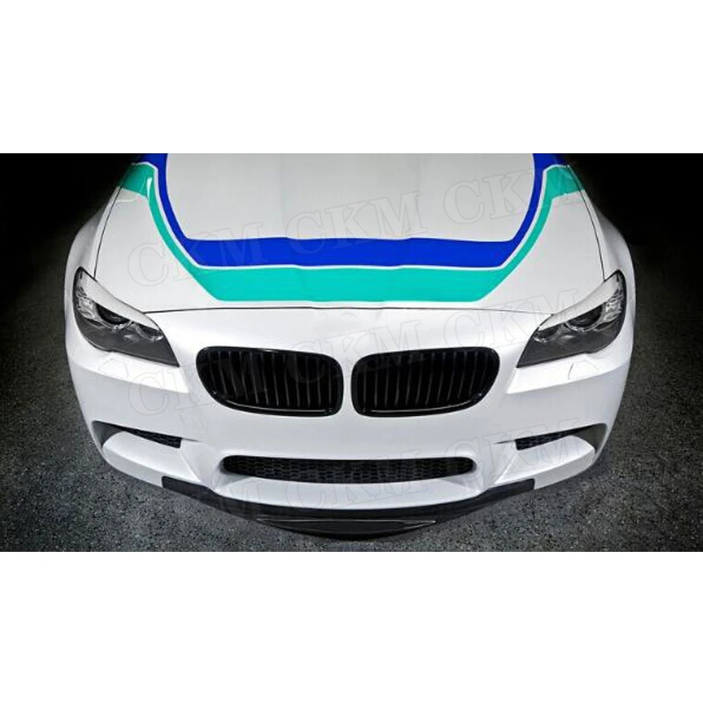 Для BMW 5 Series F10 M5 оригинальный бампер 2012 2016 из углеродного волокна передний спойлер